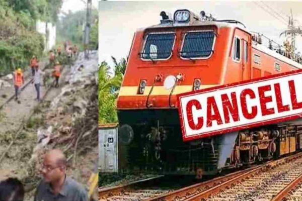 हरिद्वार में भूस्खलन, देहरादून रेल मार्ग ठप